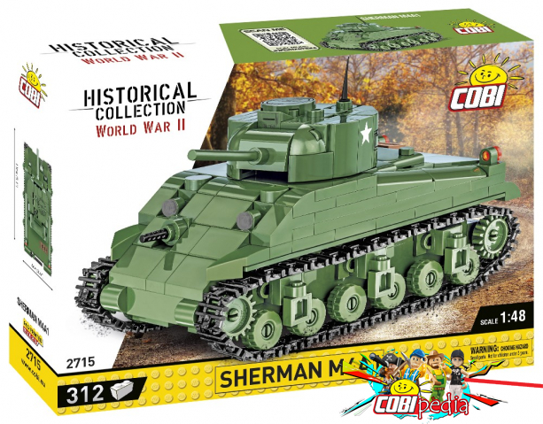 Cobi 2715 Sherman M4A1 (1:48)